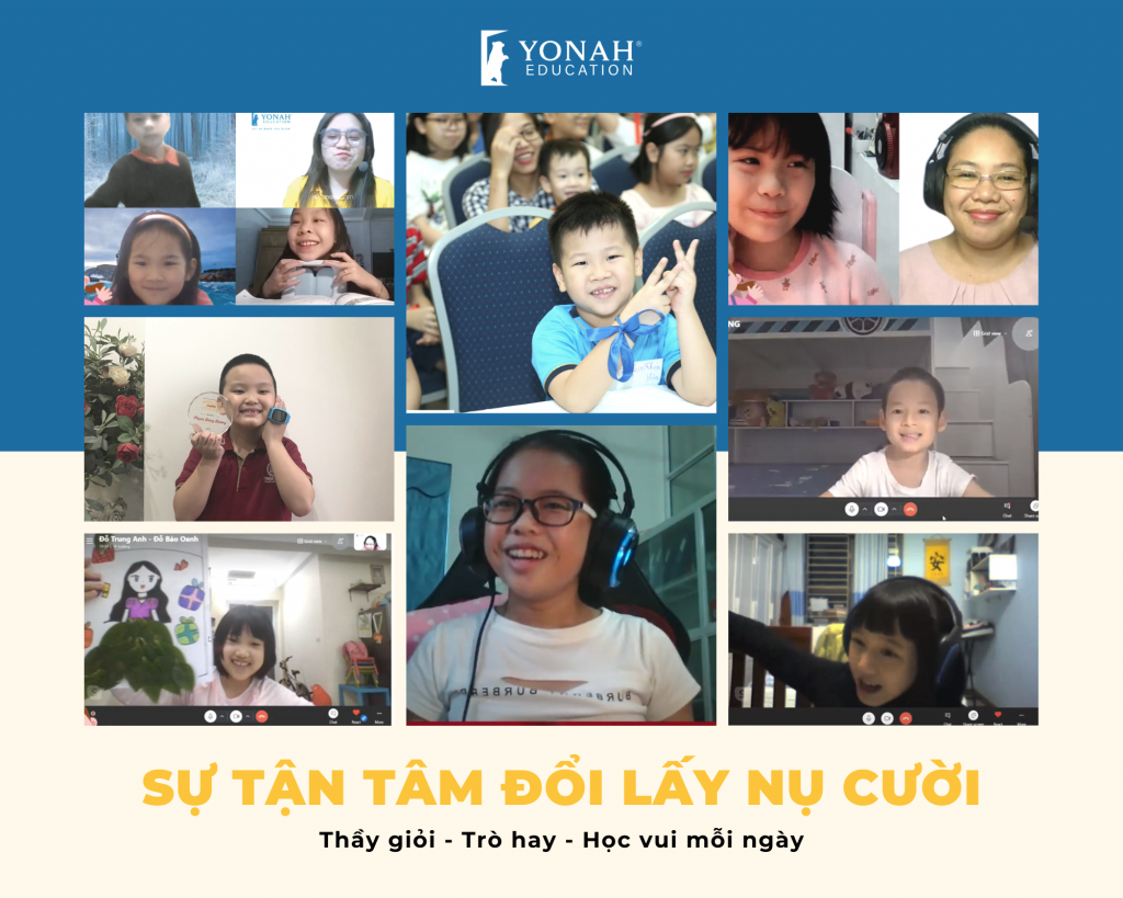 Học tiếng Anh online cùng Yonah - Sự tận tâm đổi lấy nụ cười