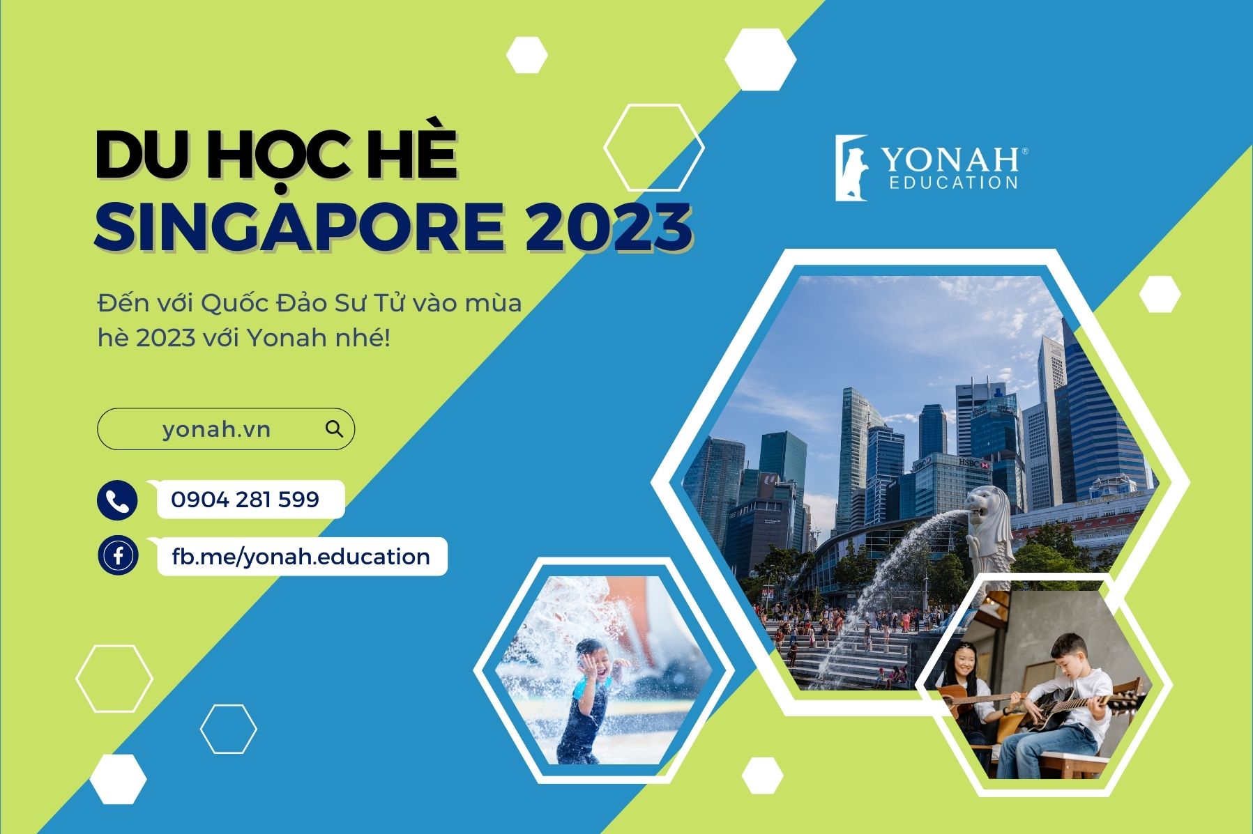 Du học hè Singapore 2023 - Lion Island yonah