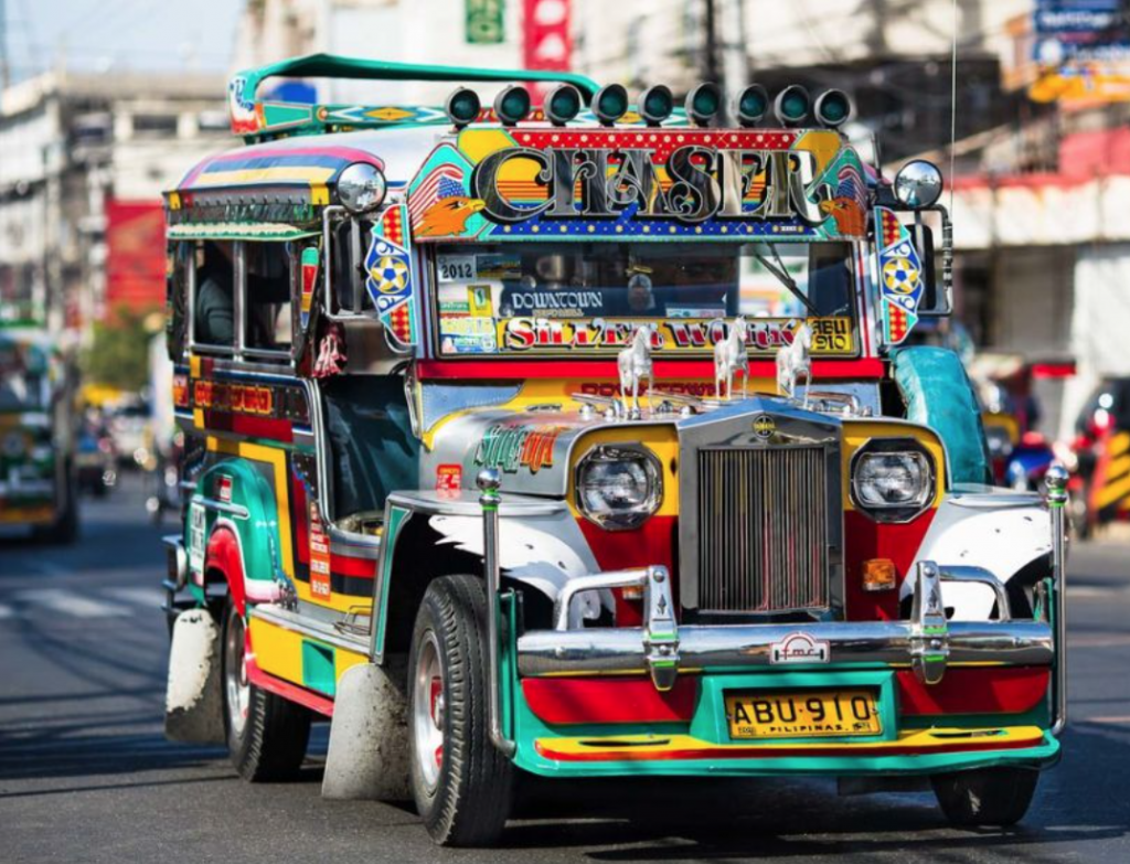 Xe Jeepney tại Philippines. 