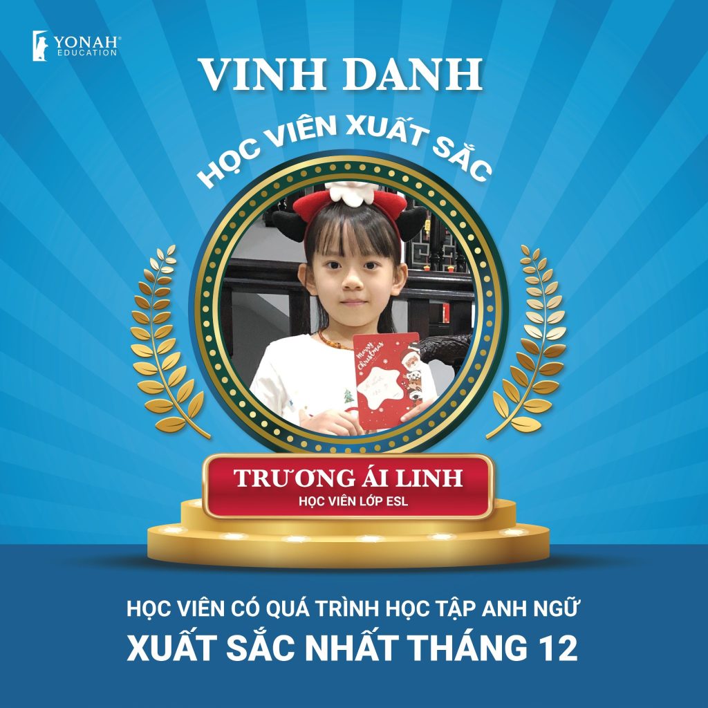 Học viên xuất sắc Tháng - Trương Ái Linh