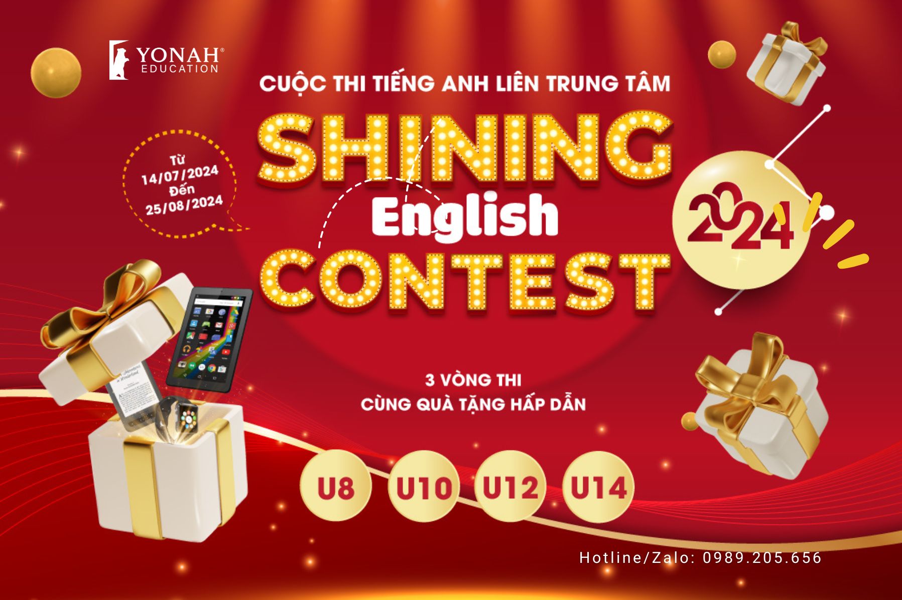 Shining English Contest 2024-Thể lệ cuộc thi