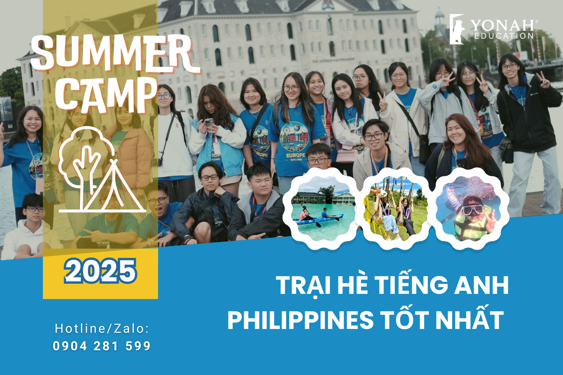 trại hè philippines 2025 tốt nhất